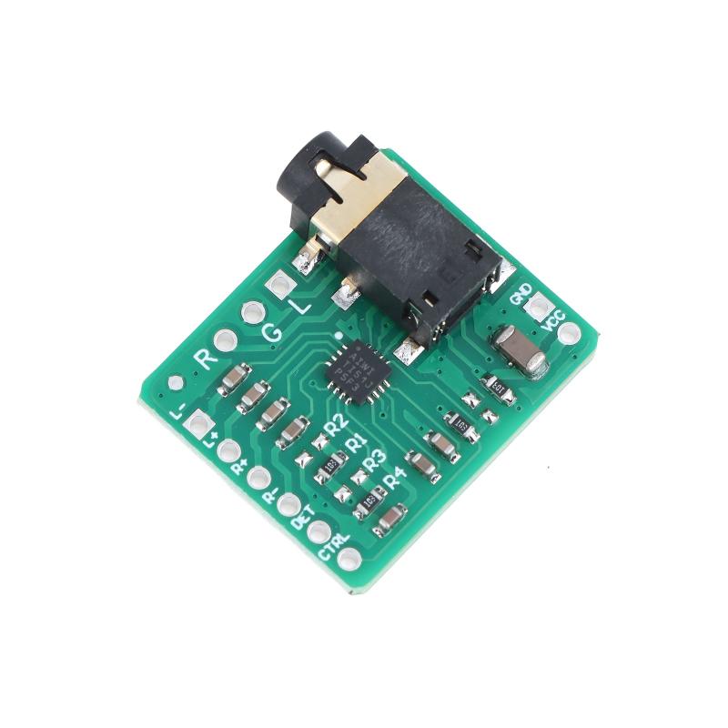 Diy Audio Electronics Kit - TPA6132 Kopfhörerverstärkerplatine, Differentiell-zu-Einzel-Ausgang, geringer Stromverbrauch, 2,3-5,5V,