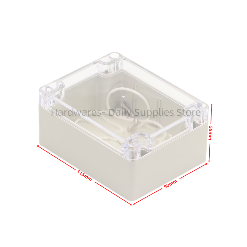 Diy Electronics Box - 1pc 115x90x55mm Wasserdichte Kunststoff Gehäuse Fall