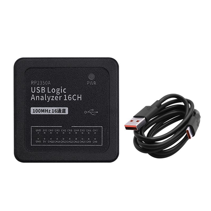Logic Analyzer Usb - B14C RP2350A Mikrocontroller 16-Kanal USB-C USB