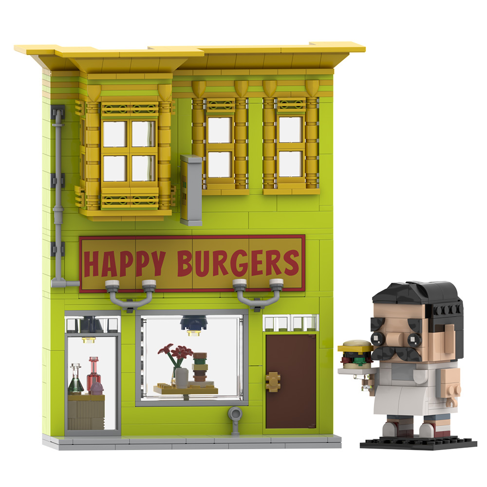 Gobricks MOC Bobs Burgers Baus – Diy Electronics Shop Bewertung und Preis