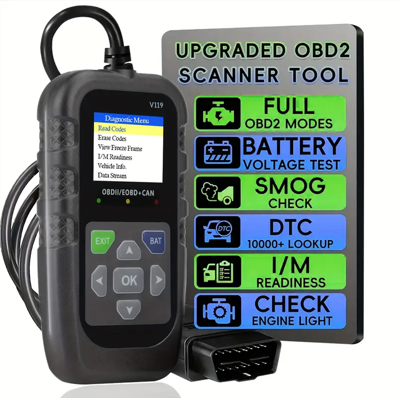 V119 OBD2 Scanner Codeleser US – Logic Analyzer Usb Bewertung und Preis