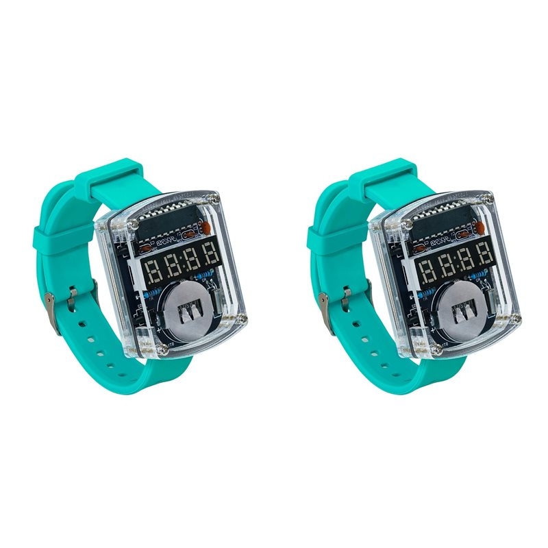 2X DIY-Uhr LED-Uhr Elektronik- – Diy Electronics Learning Kit Bewertung und Preis